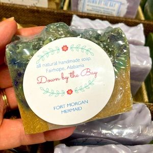 Mermaid soap. All natural artisan soap. Candy frag